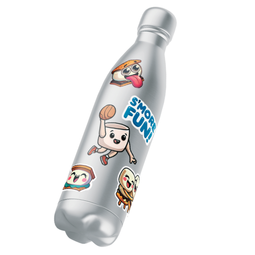 Smores Puffy Stickers - Adorable S’mores Fun That Sticks