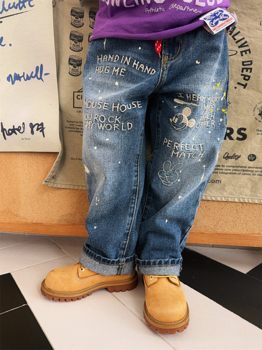 Mouse House Denim