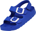 Toddler 2-Strap Slide Sandal Royal
