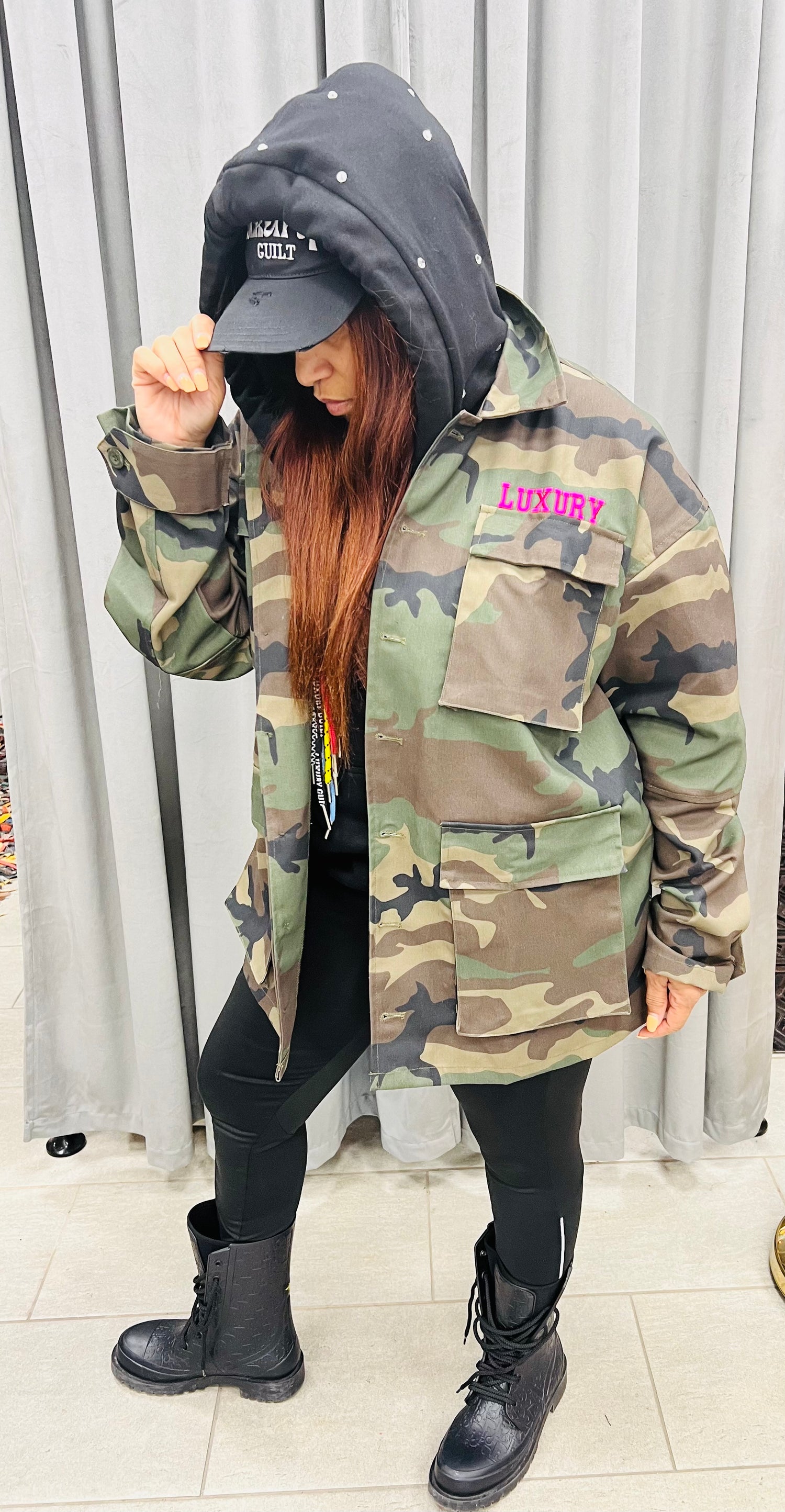 Sunday Brunch Camo Jacket