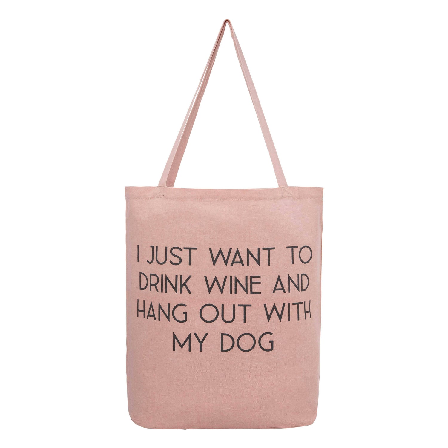Wine and Dogs Tote