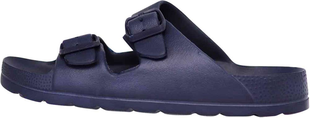 2-Strap Slide Sandal - Navy