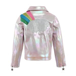 Rainbow cloud Hologram Biker