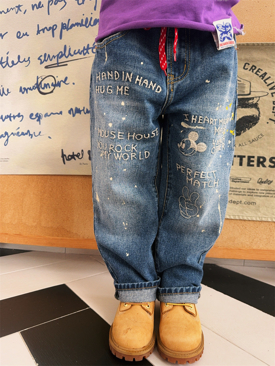 Mouse House Denim
