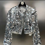 Holographic Sequin Jacket