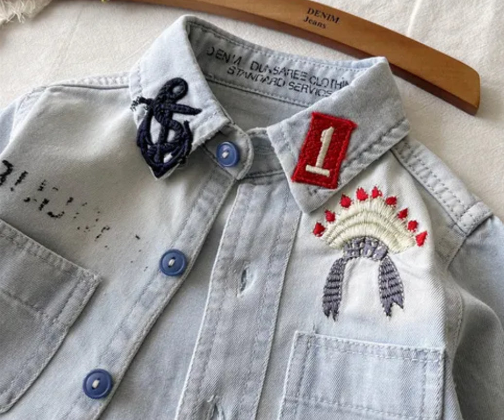 Anchor Denim Top