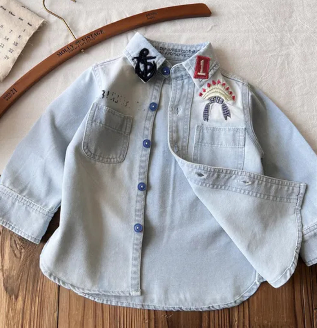 Anchor Denim Top