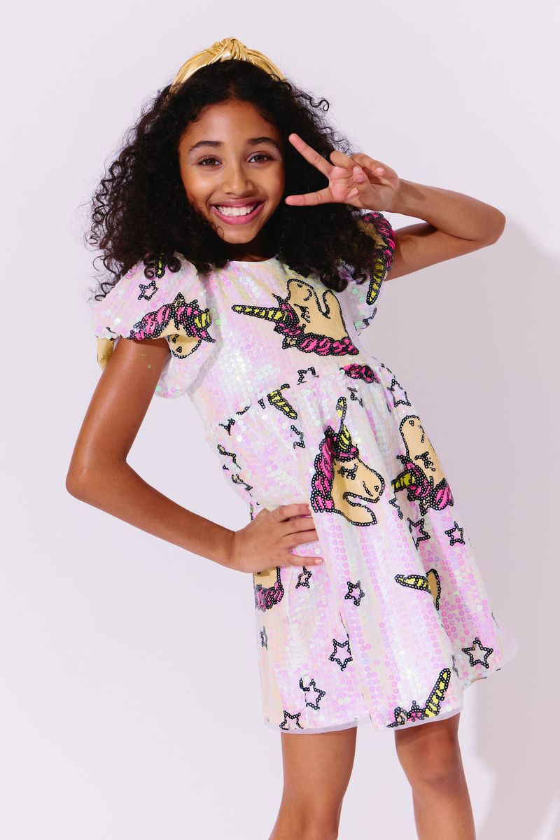 Unicorn lovers sequin dress