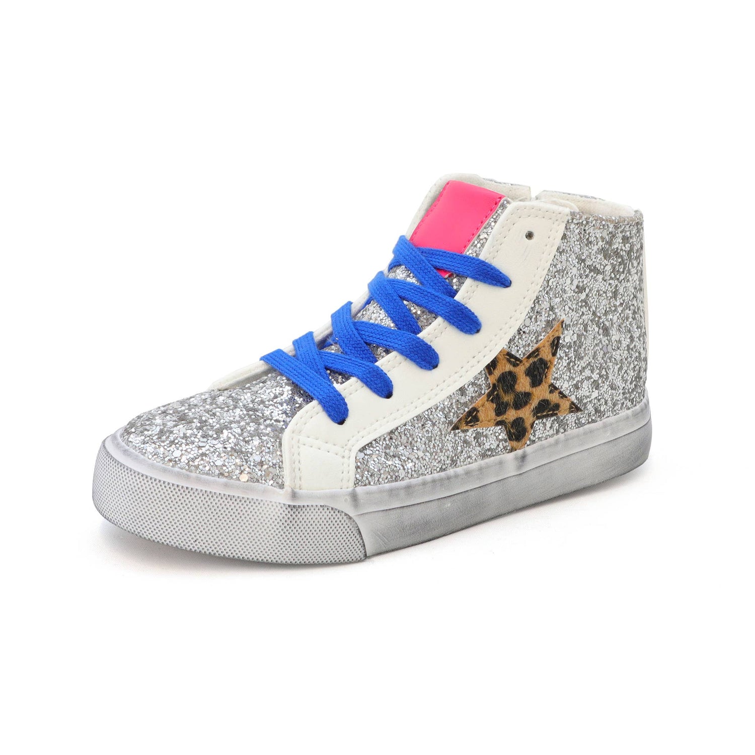 ZAHARA Glitter Star High Sneaker