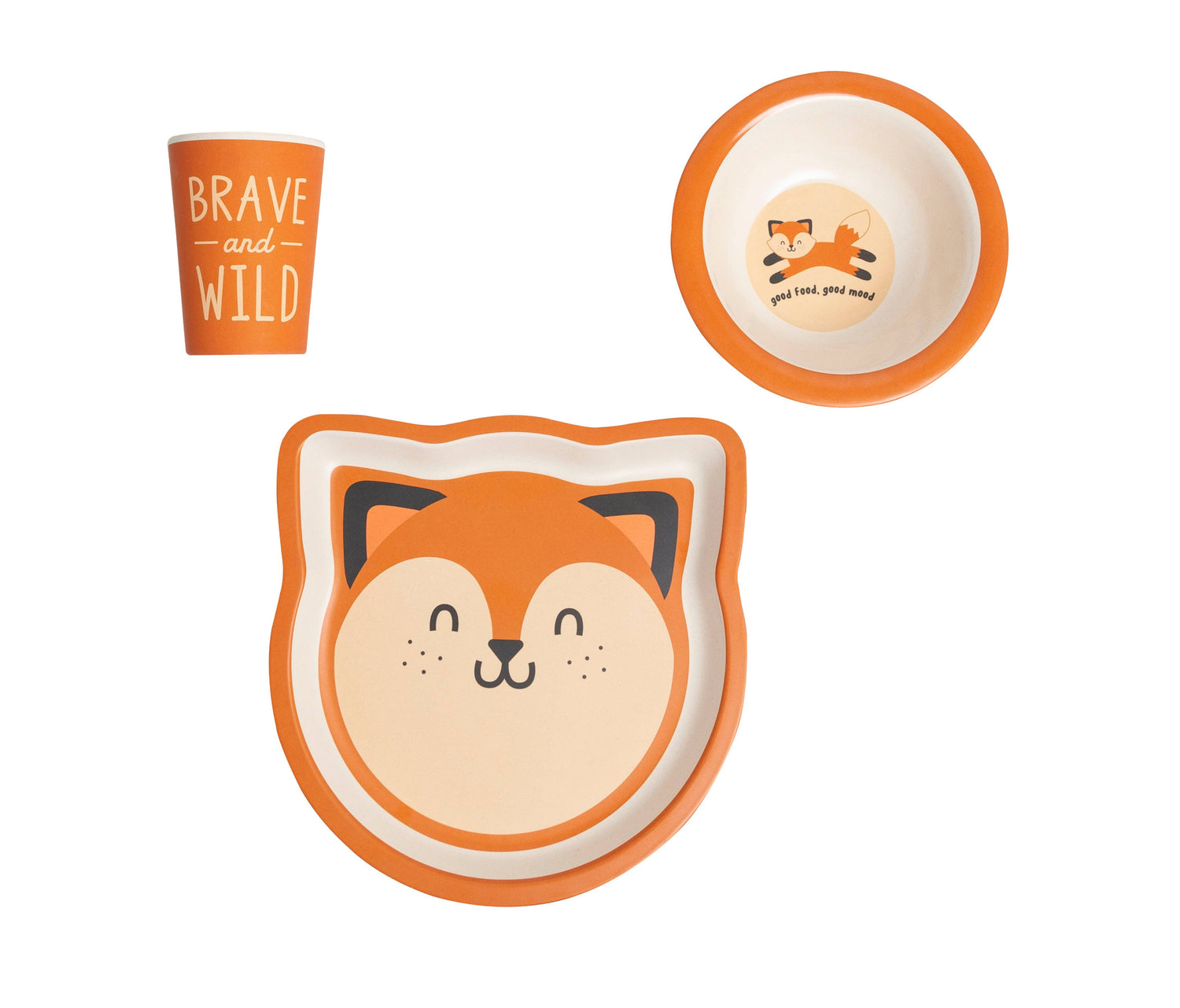 Bamboo Feeding Set, Fox