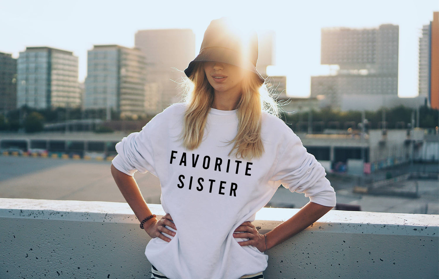 Crewneck Sweatshirt - Favorite Sister