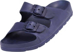 2-Strap Slide Sandal - Navy