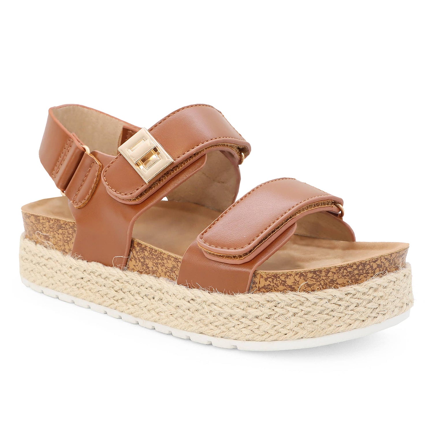 TRIBECA-Y Girls Espadrille Platform Sandal