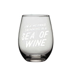 Wine Glass, Mermaid