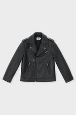 Faux Leather Moto Jacket