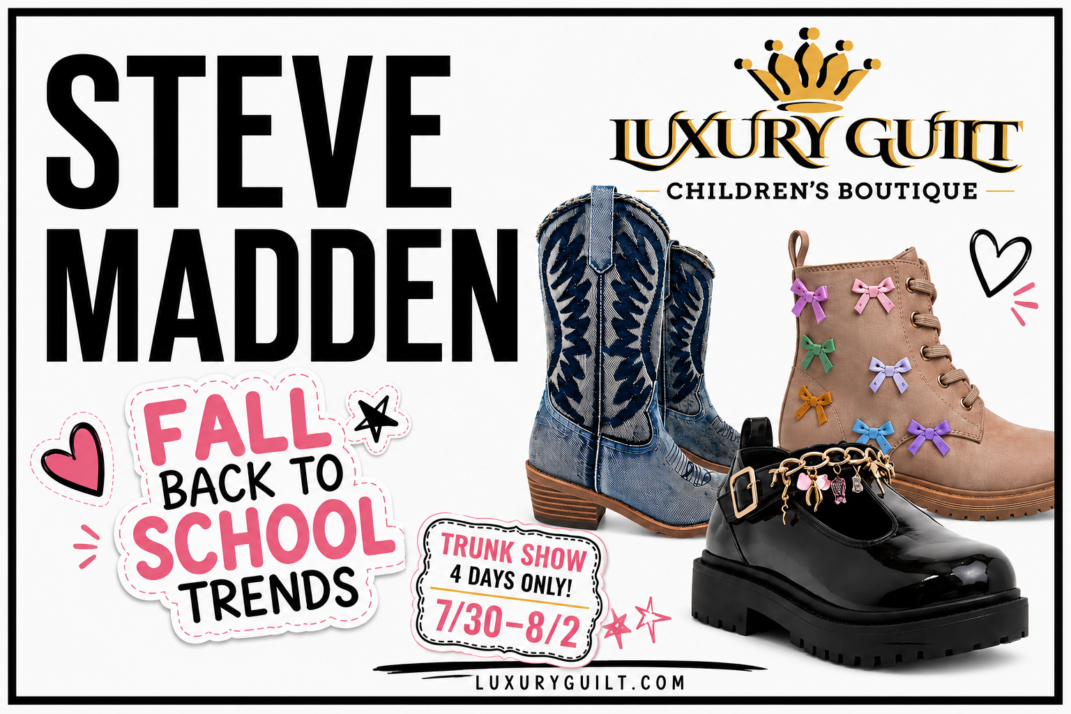 Steve Madden Trunk Show
