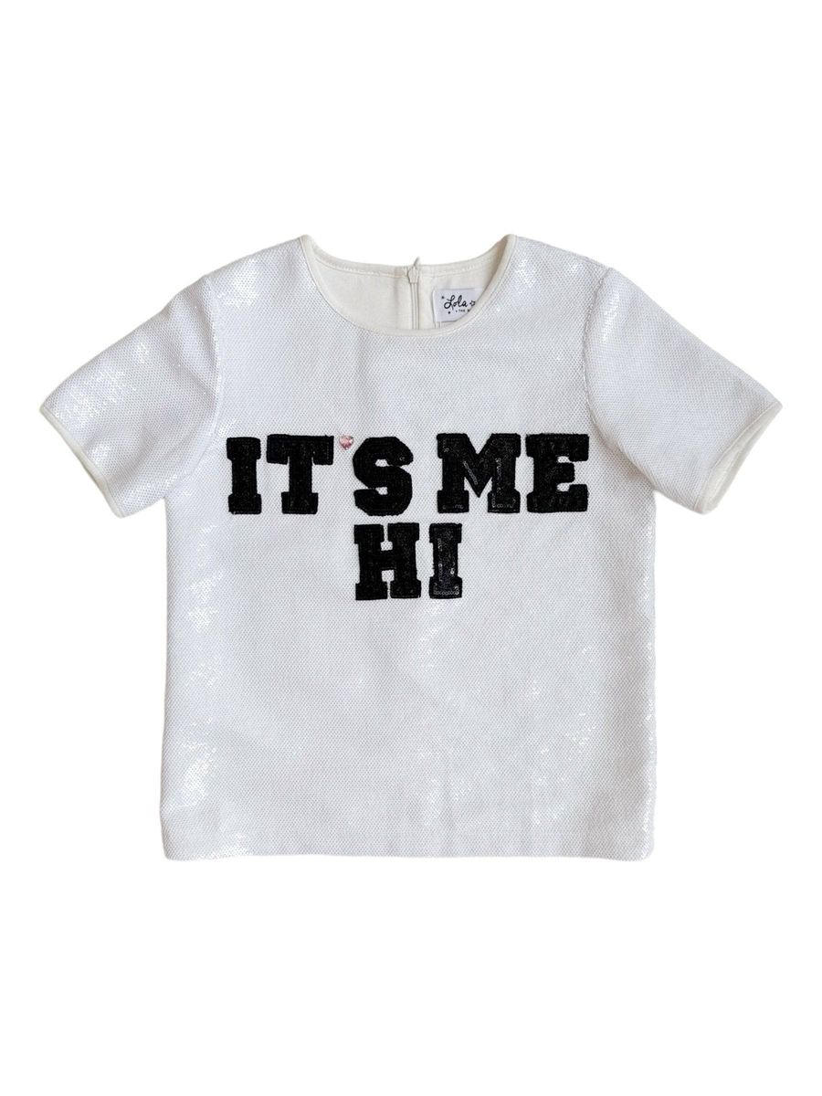 ITS ME SEQUIN TEE
