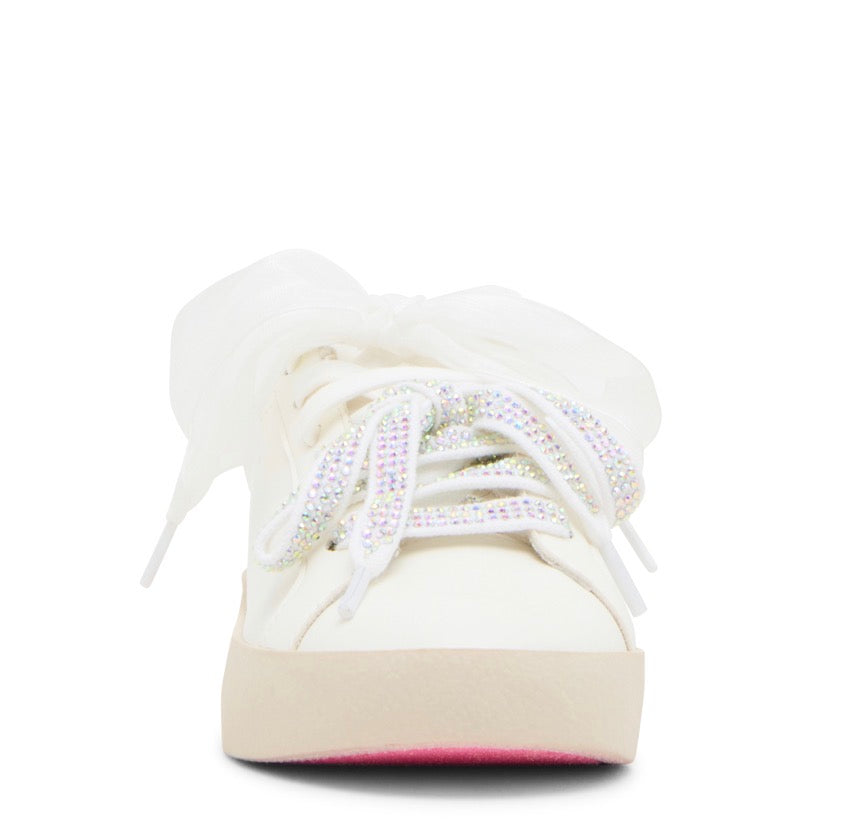 Steve Madden White Charm Sneaker