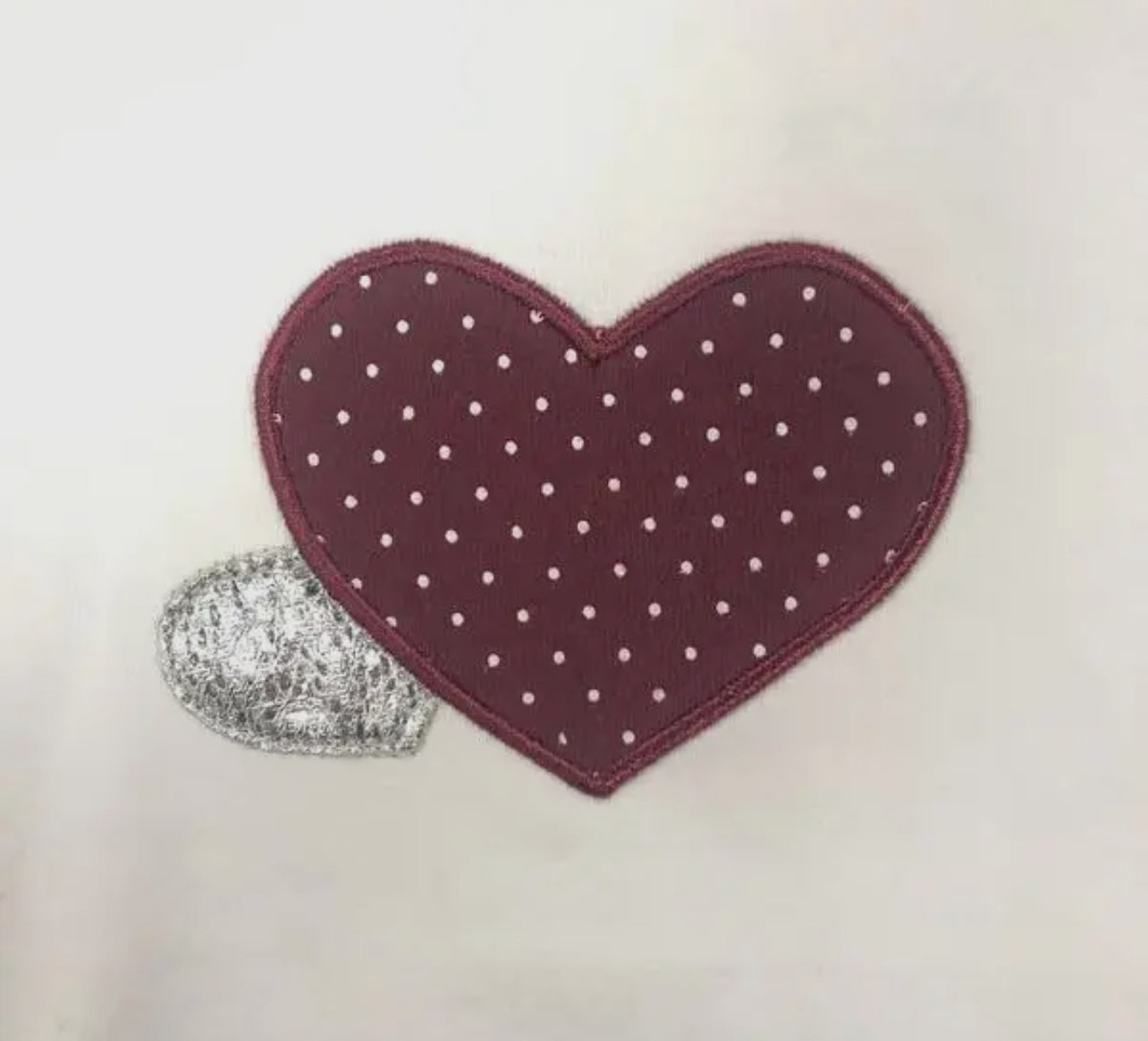 Metallic Heart Tee