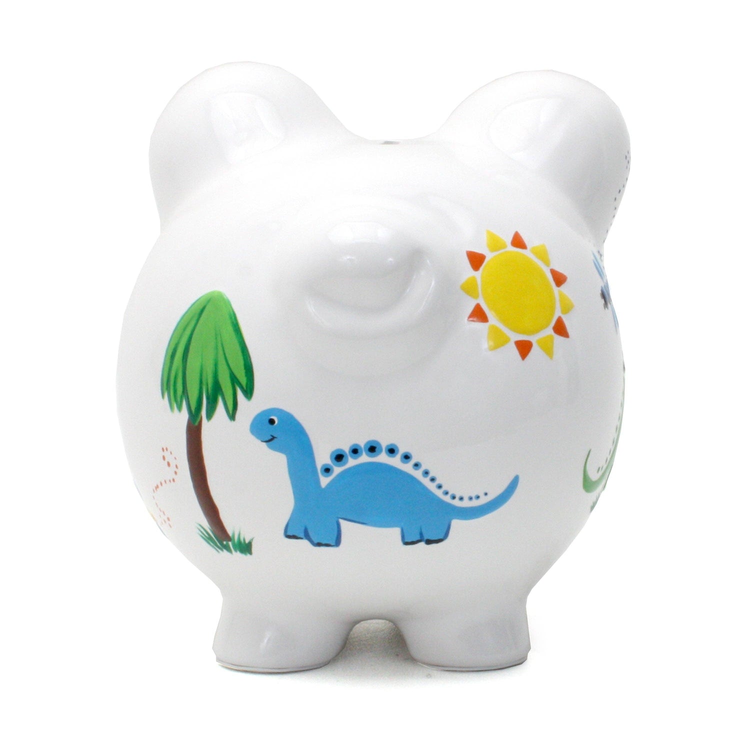 Dinosaurs & Dragonflies Large Piggy Bank