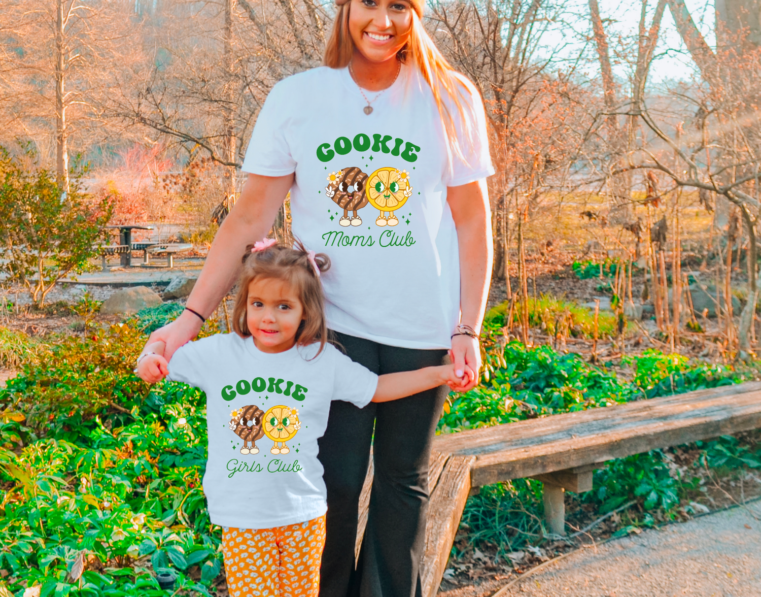 Retro Girl Scout Cookies Mom Graphic Tee