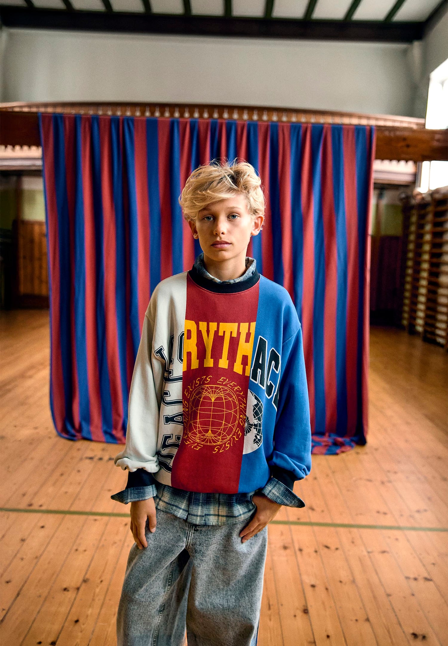 Molo Monti Mash Up Crewneck