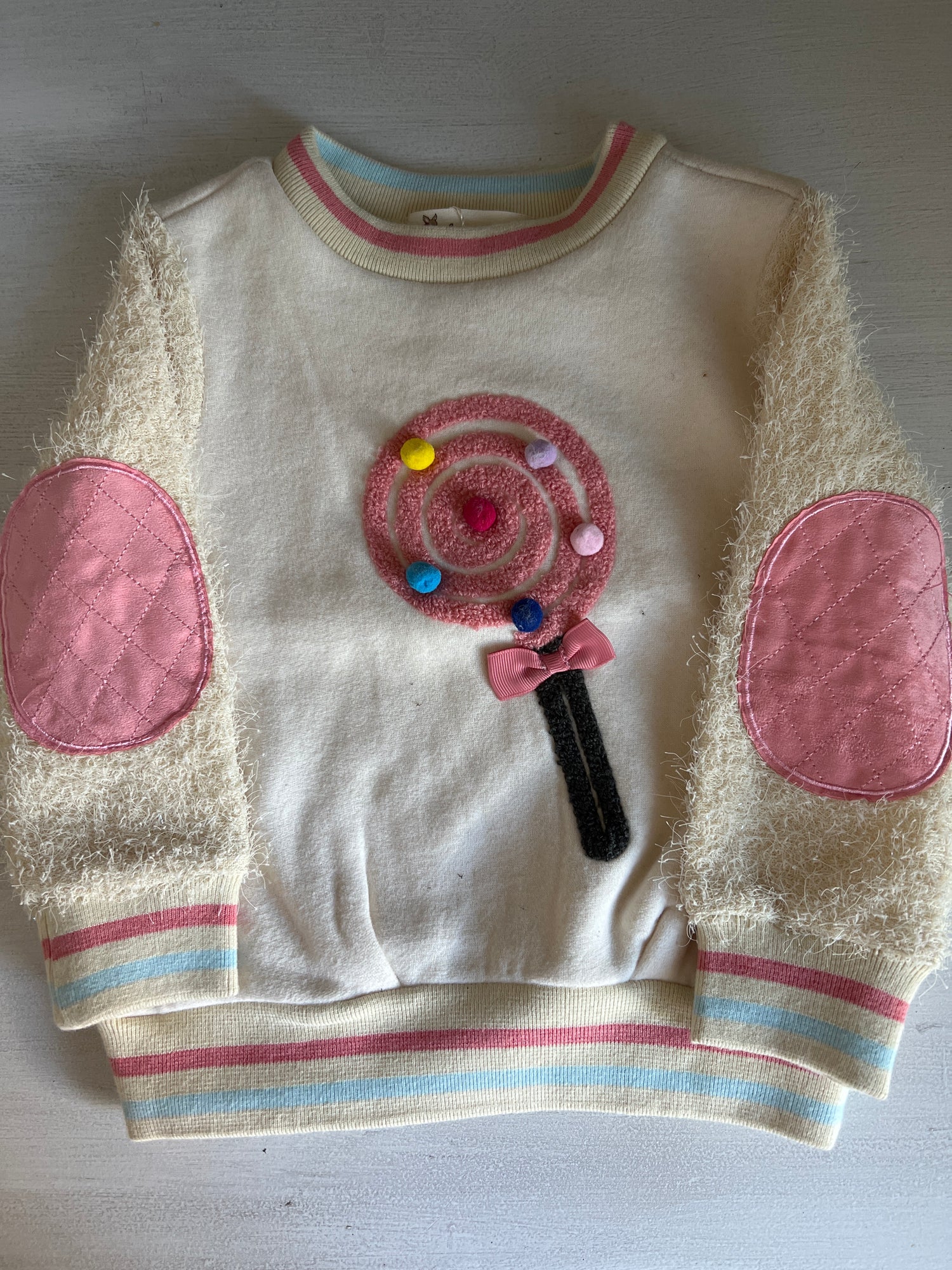 Cuello redondo Lollipop Sherpa