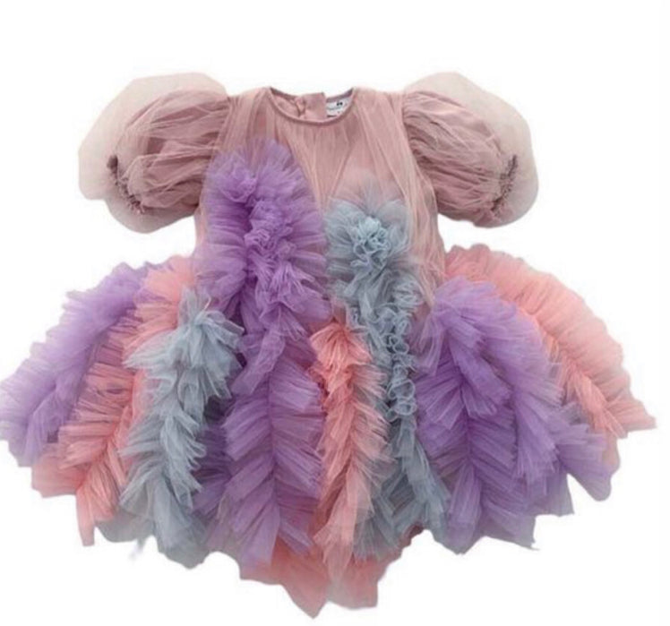 Ruffle Party Dress