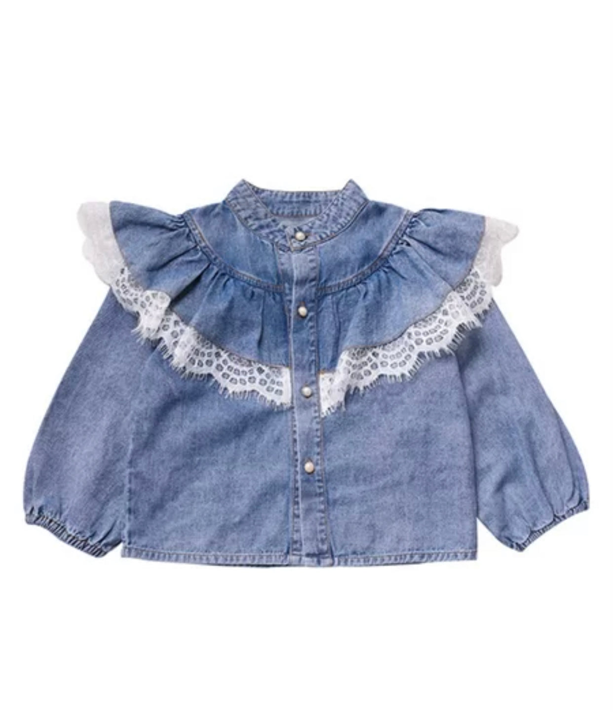 Lacey Denim Shirt