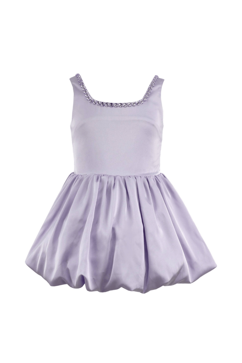 Pastel Bubble Gem Stone Dress