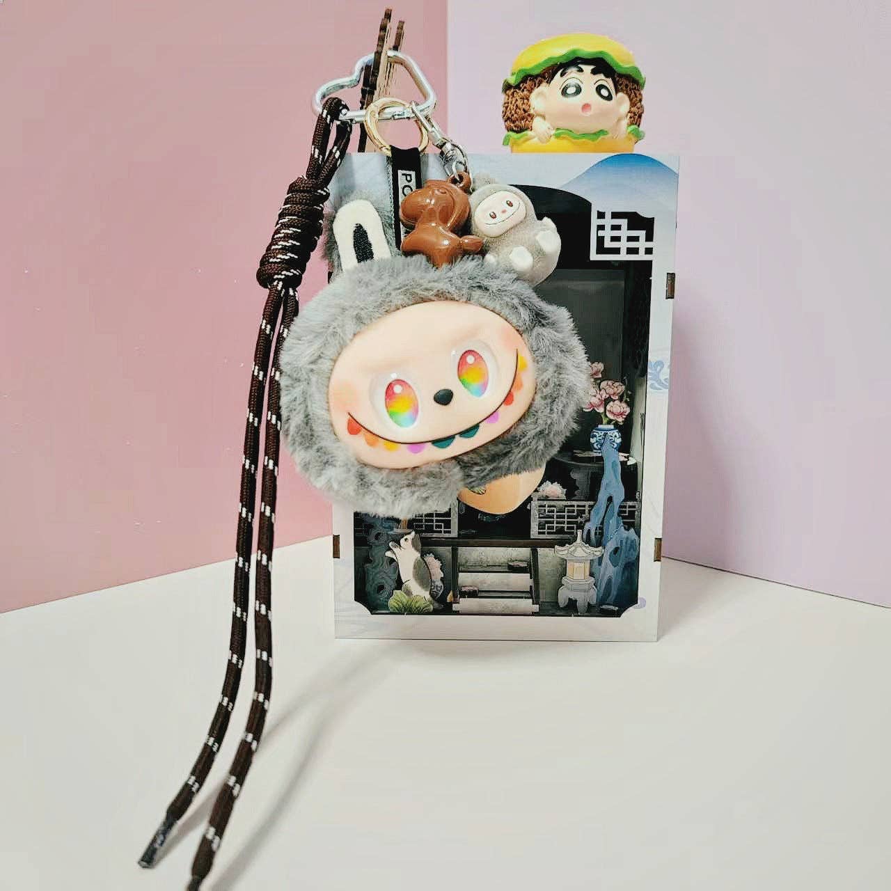 Monster keychain bag pendant