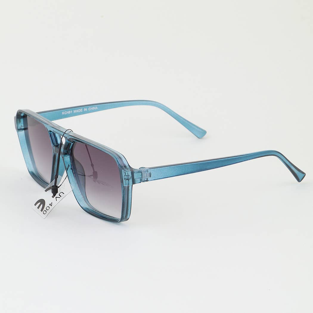 KIDS Chic Straight Aviator Sunglasses