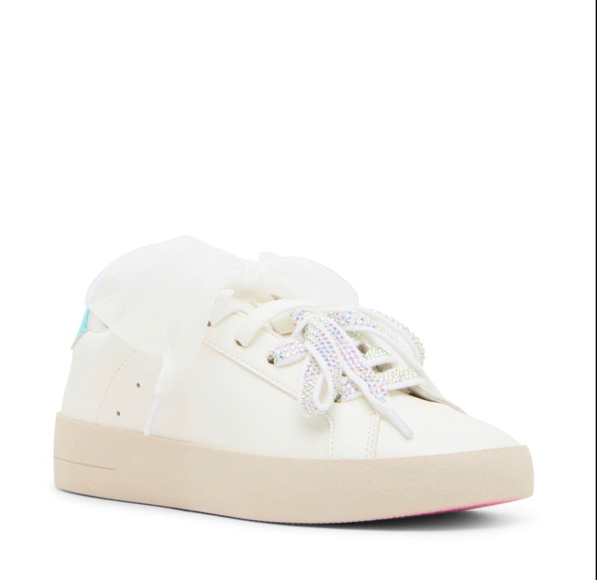 Steve Madden White Charm Sneaker