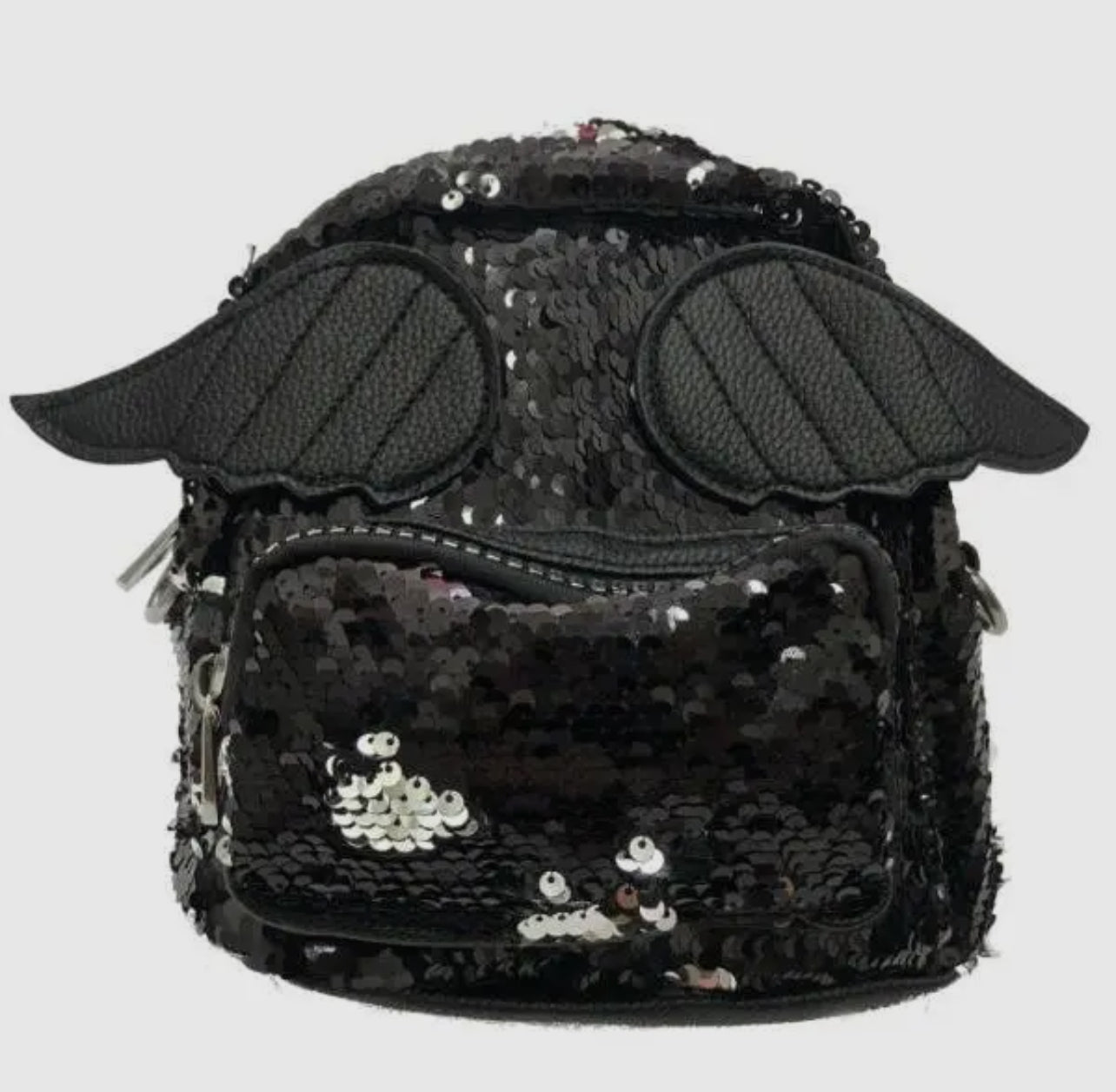 Sequin Angel Mini Backpack