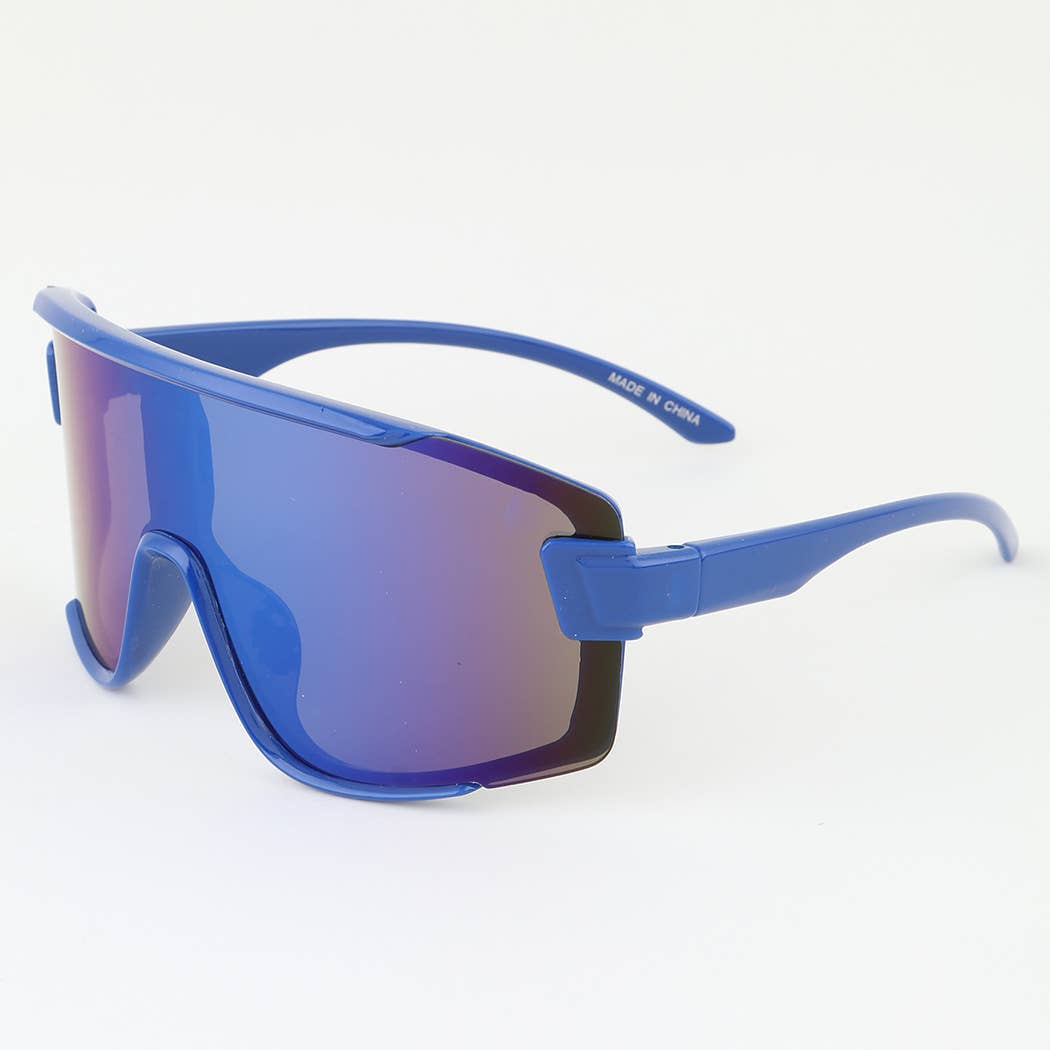 KIDS Oversized Shield Sunglasses