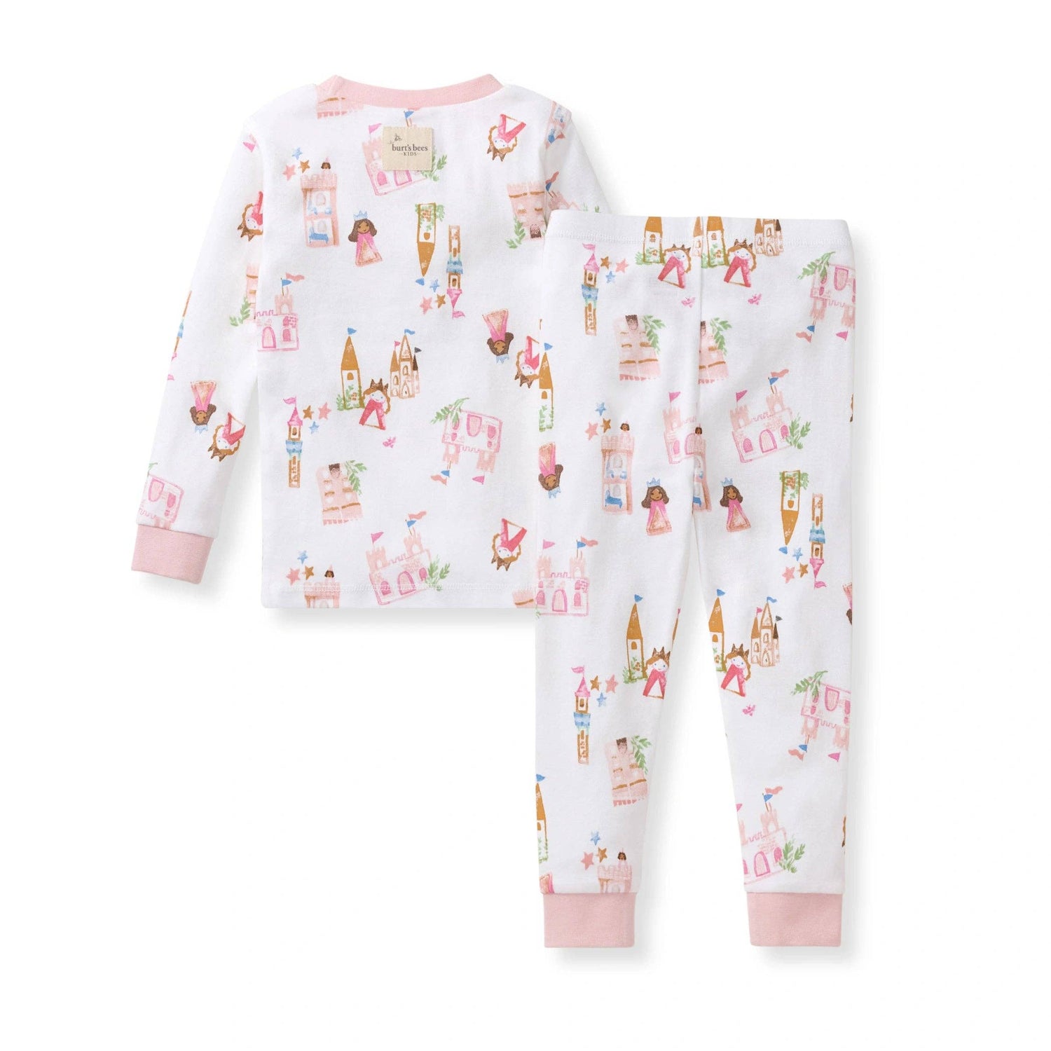 Fairytale Castle Organic Cotton Two-Piece Pajamas
