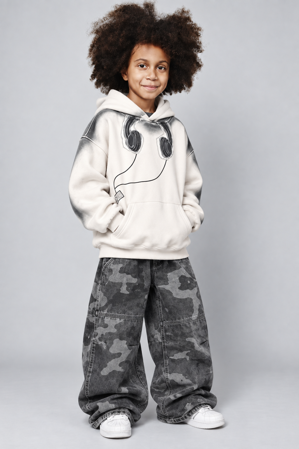 Camo Cargo Denim