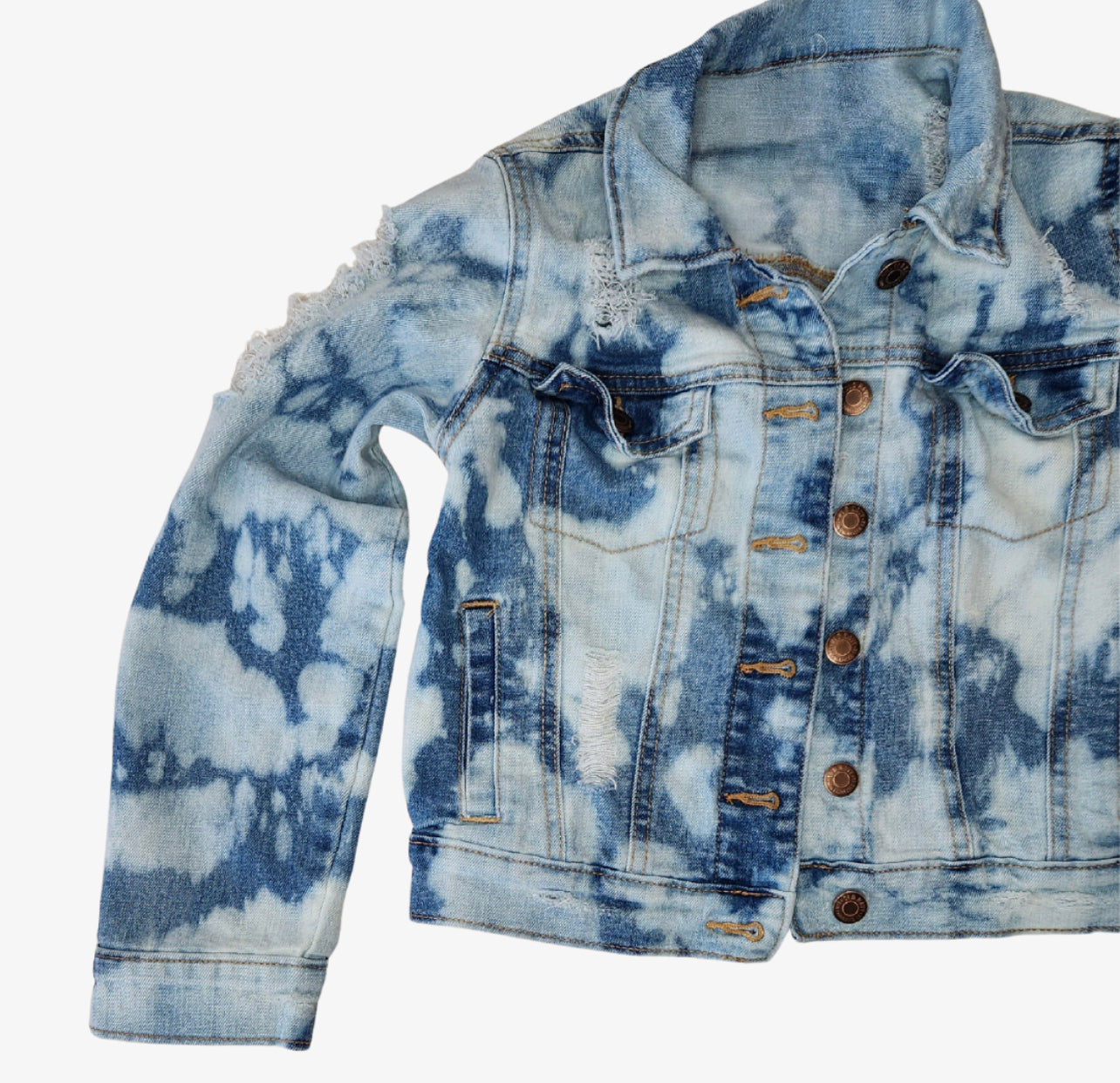 Distressed Denim Jacket