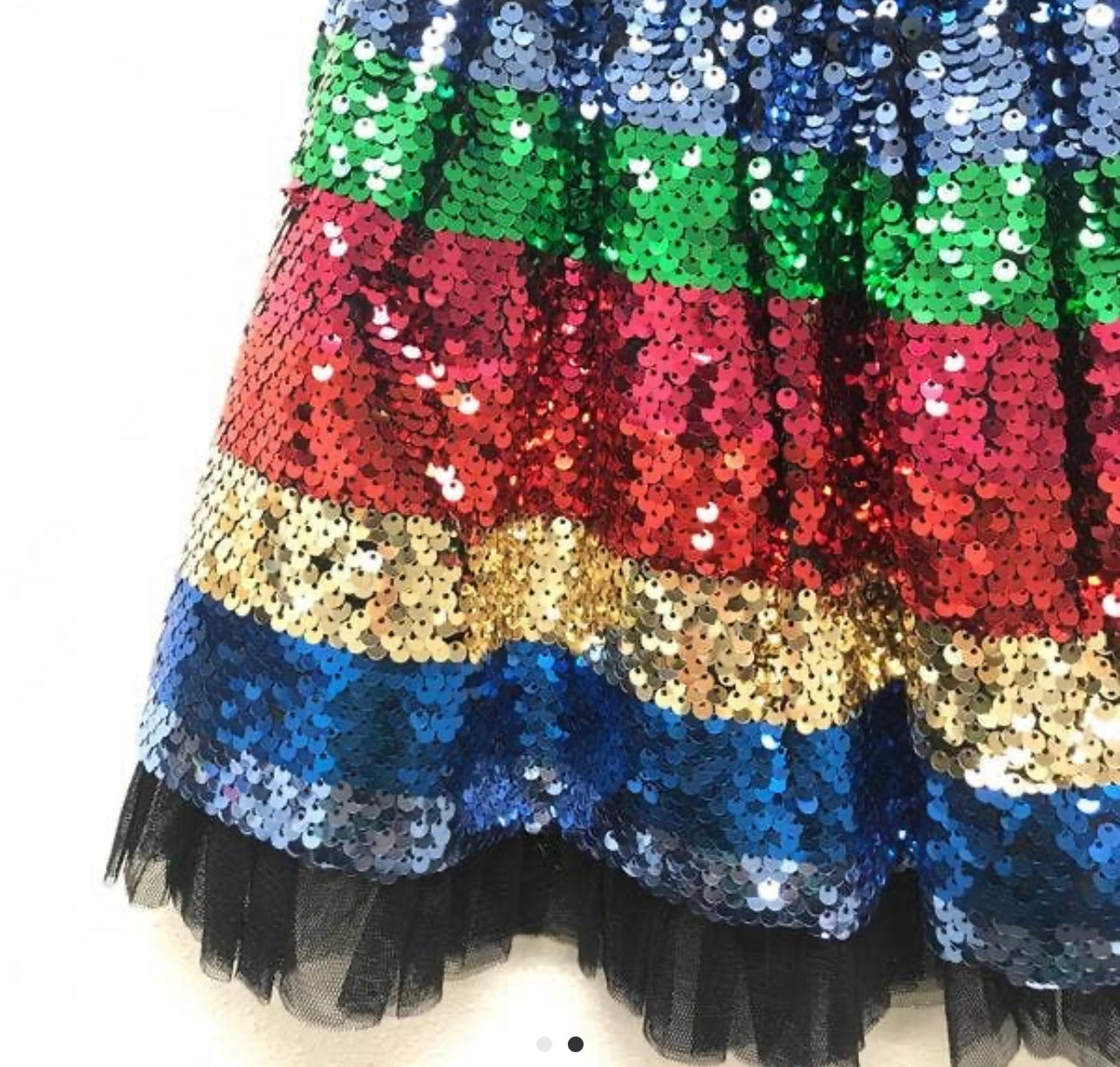 Peacock Rainbow Skirt