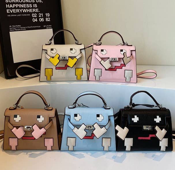 Emoji crossbody handbag