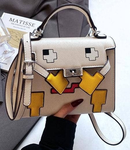 Emoji crossbody handbag
