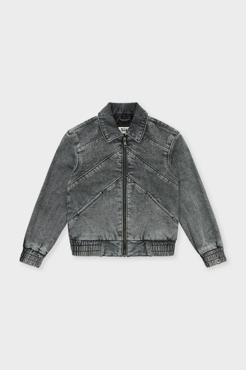 DENIM STARBURST JACKET
