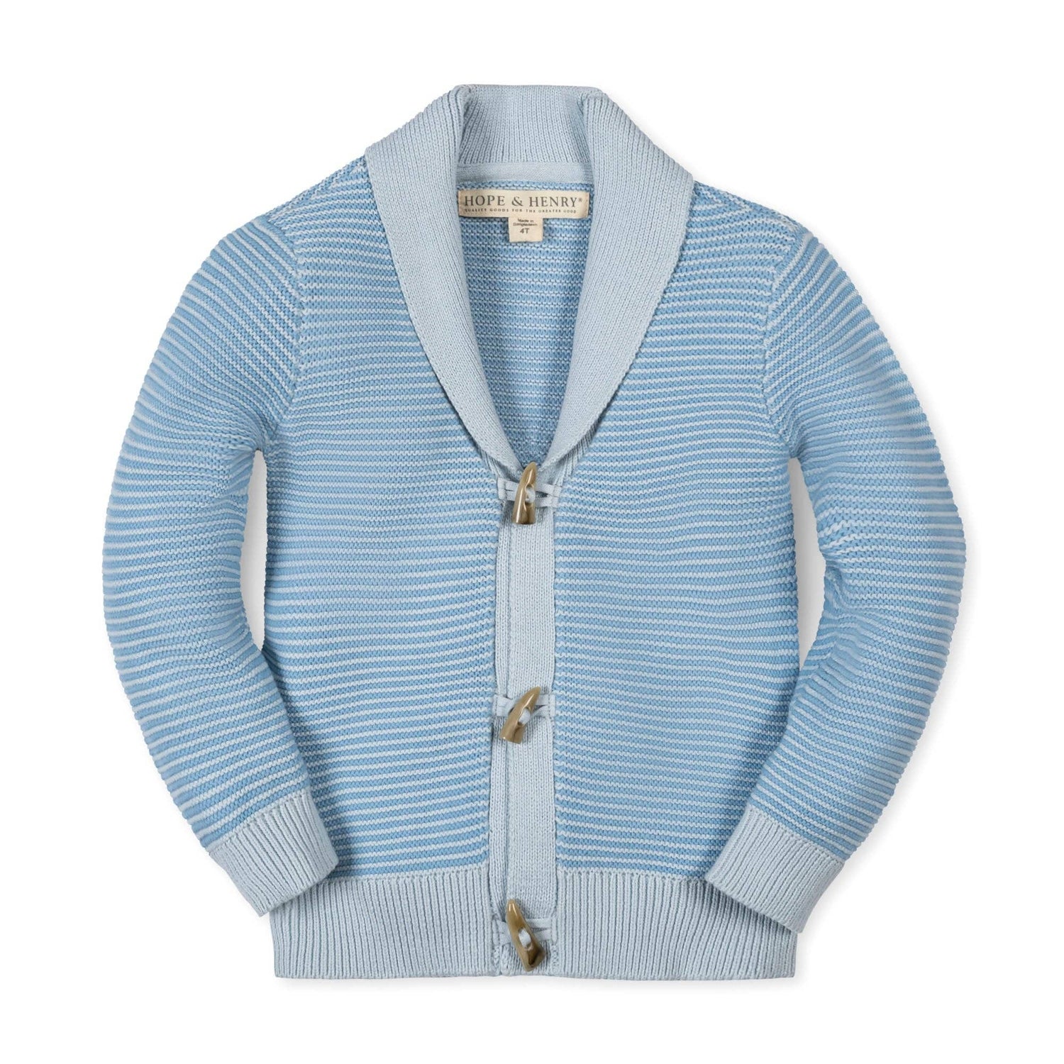 Organic Shawl Collar Cardigan