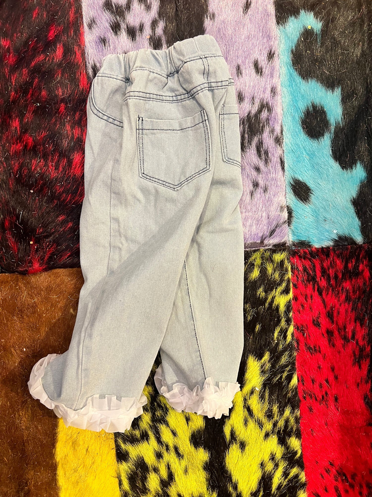Ruffle Denim