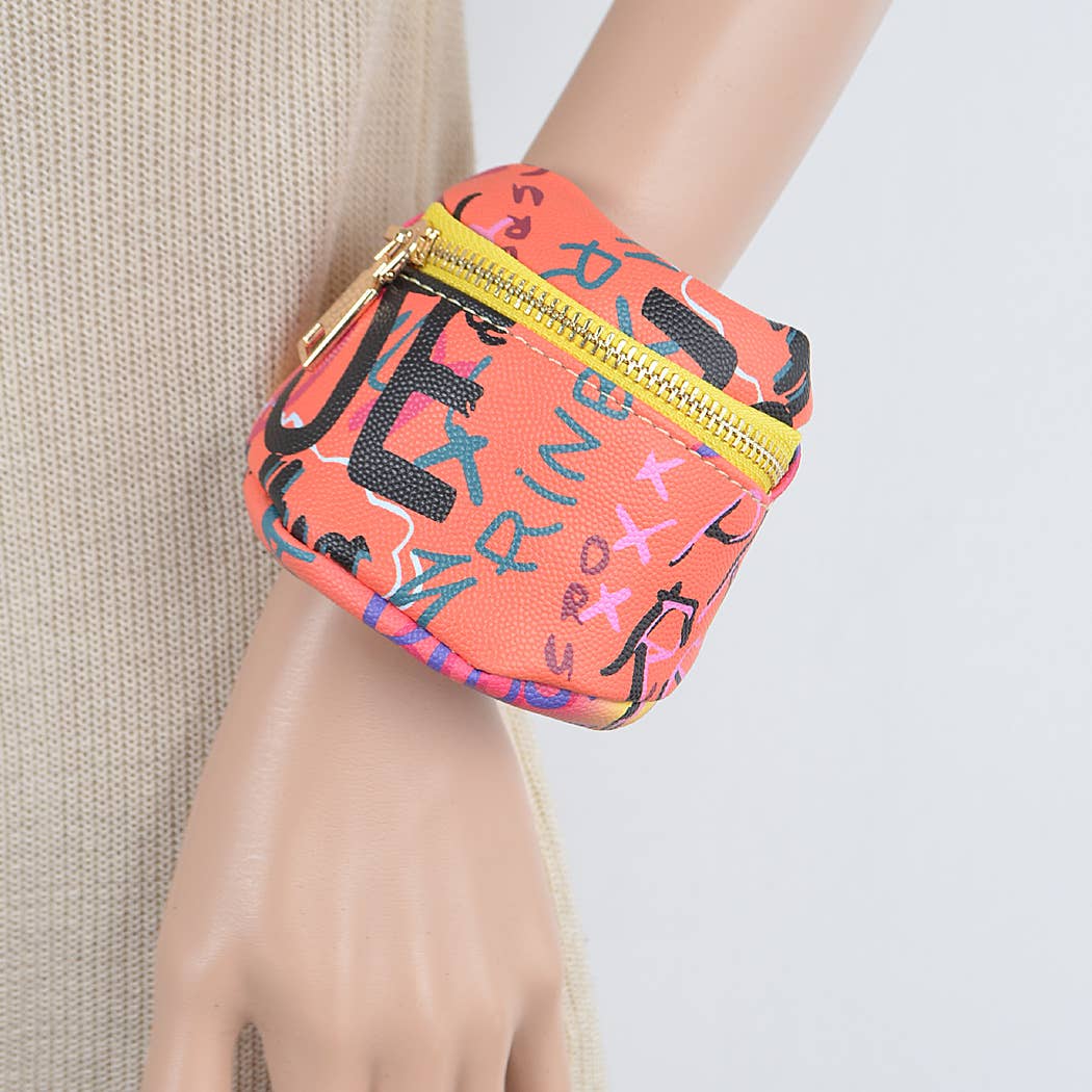 Multi Graffiti Wrist&Ankle Bag