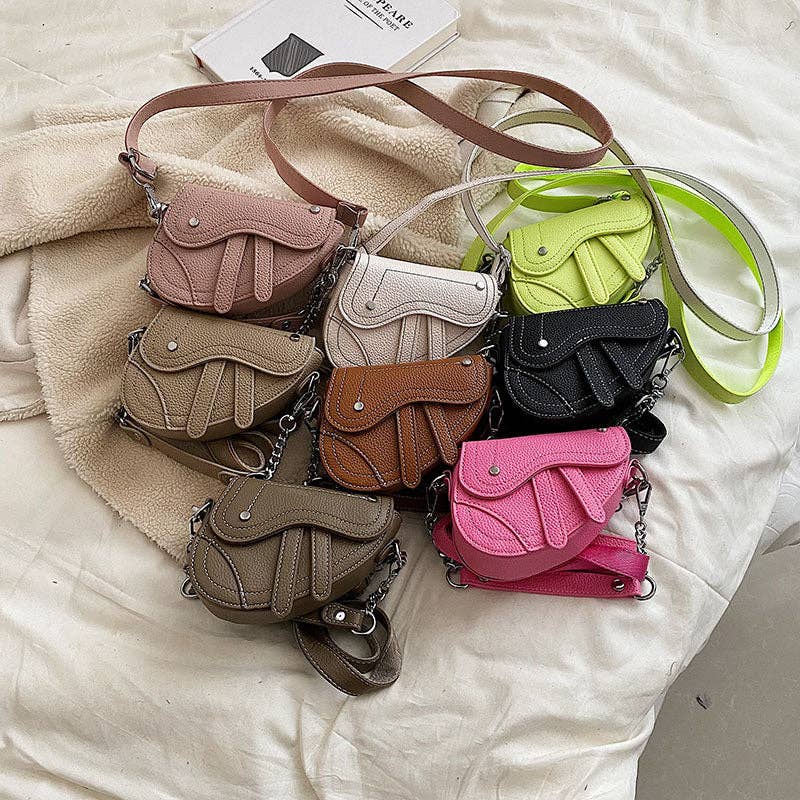 Trendy Children's Saddle Bag for Girls