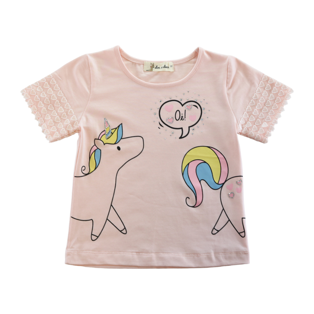 Rhinestone Unicorn Tee (2 Colors)