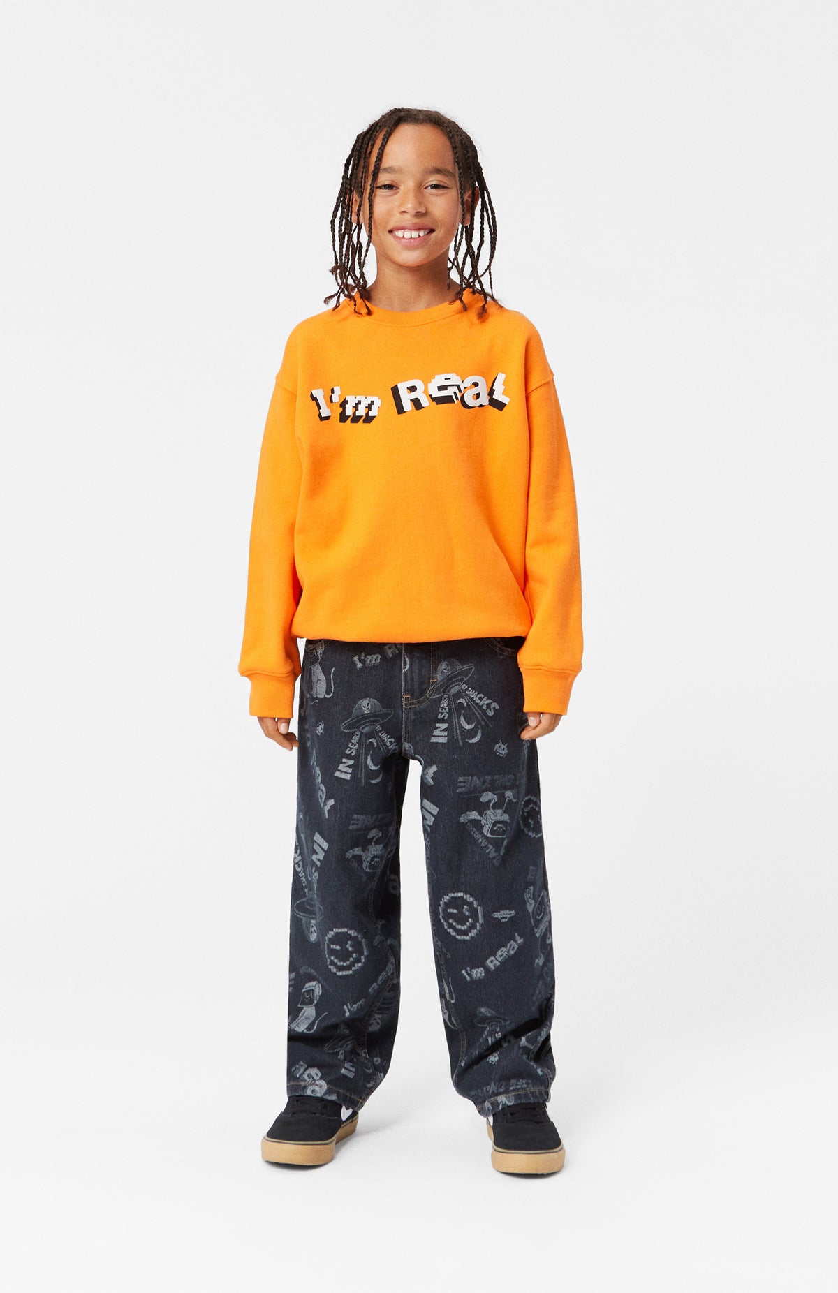 Molo Comic Jacquard Denim