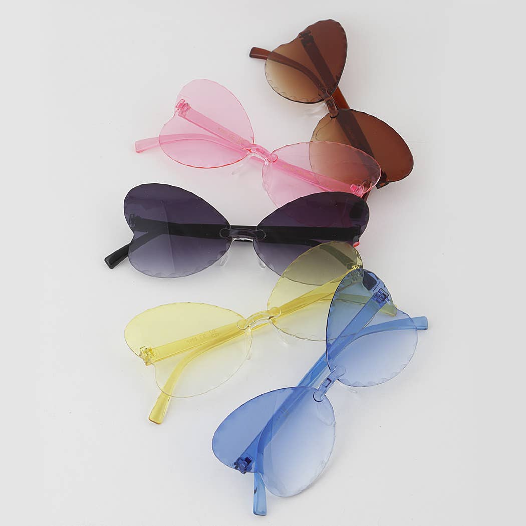KIDS Rimless Butterfly Sunglasses