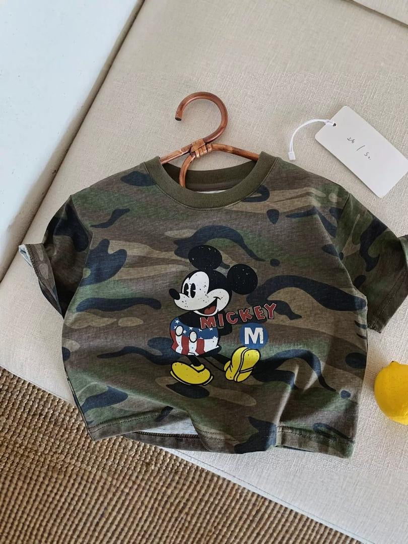 Mouse House Camo Tee